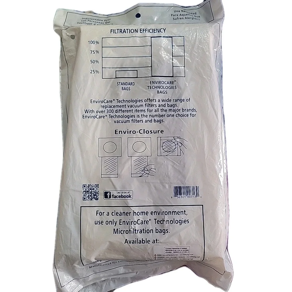 EnviroCare vacuum bags